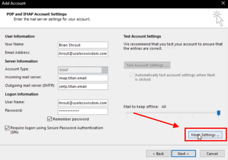 | How to Set up Hostinger Titan Email on Outlook | The 1 Clear Guide | Useless Wisdom